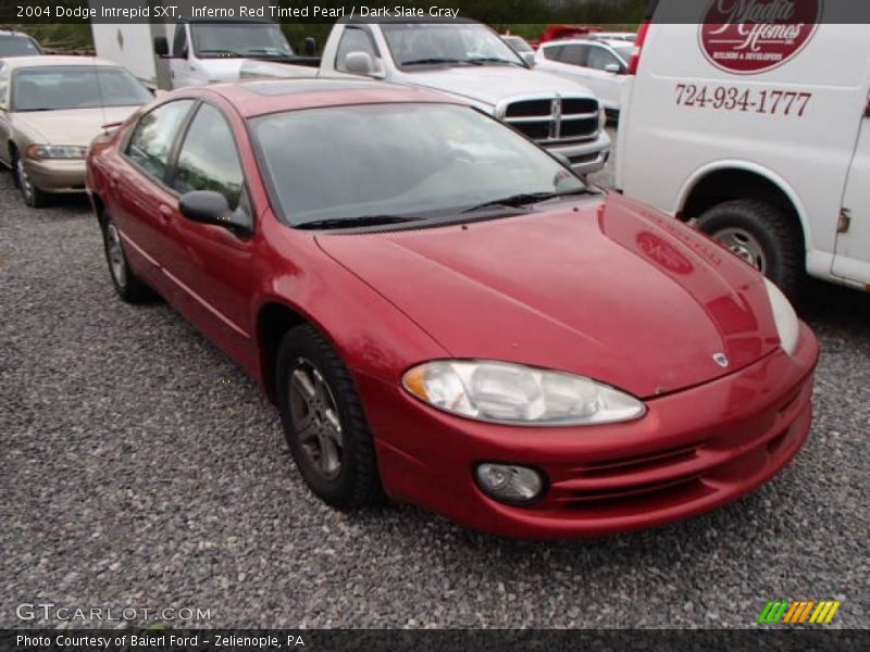 Inferno Red Tinted Pearl / Dark Slate Gray 2004 Dodge Intrepid SXT