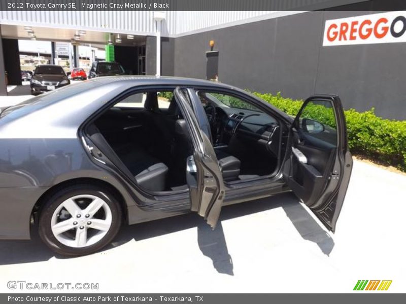 Magnetic Gray Metallic / Black 2012 Toyota Camry SE