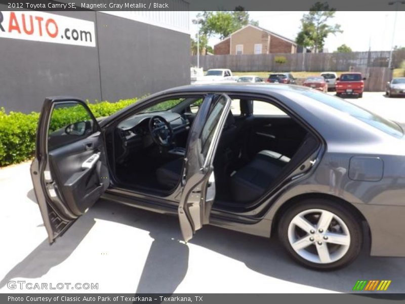 Magnetic Gray Metallic / Black 2012 Toyota Camry SE
