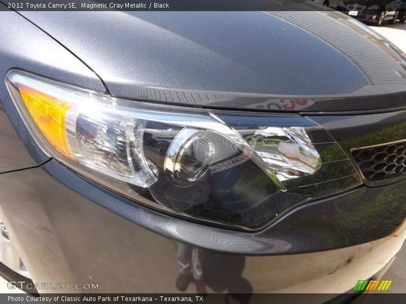 Magnetic Gray Metallic / Black 2012 Toyota Camry SE