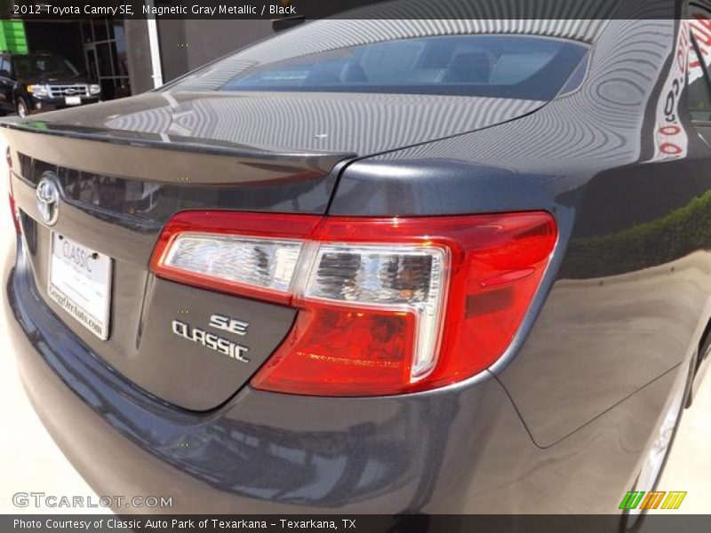 Magnetic Gray Metallic / Black 2012 Toyota Camry SE