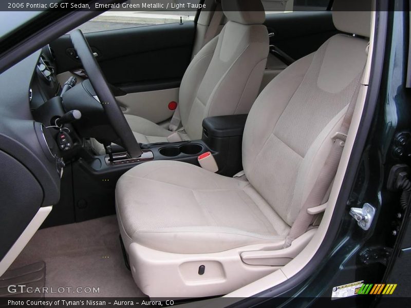 Emerald Green Metallic / Light Taupe 2006 Pontiac G6 GT Sedan