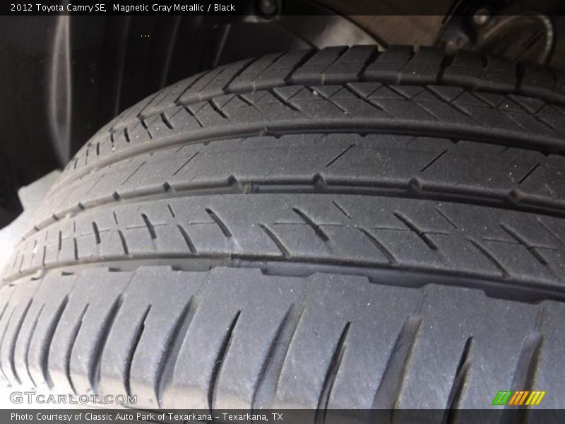 Magnetic Gray Metallic / Black 2012 Toyota Camry SE