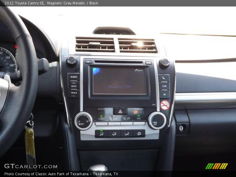 Magnetic Gray Metallic / Black 2012 Toyota Camry SE
