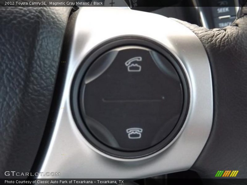 Magnetic Gray Metallic / Black 2012 Toyota Camry SE
