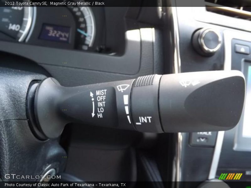 Magnetic Gray Metallic / Black 2012 Toyota Camry SE
