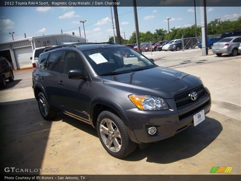 Magnetic Gray Metallic / Dark Charcoal 2012 Toyota RAV4 Sport