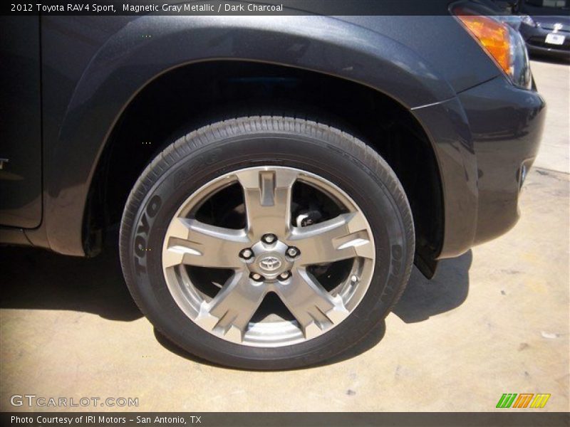 Magnetic Gray Metallic / Dark Charcoal 2012 Toyota RAV4 Sport