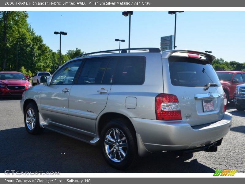 Millenium Silver Metallic / Ash Gray 2006 Toyota Highlander Hybrid Limited 4WD
