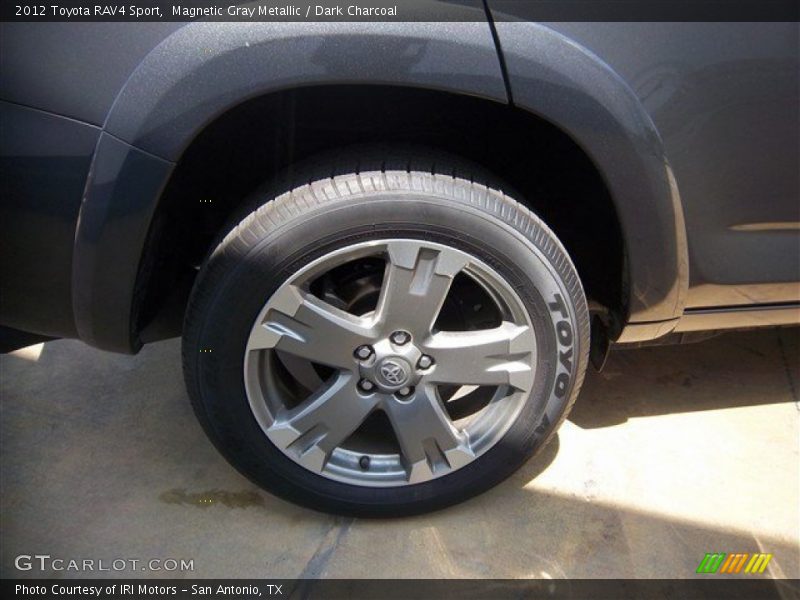 Magnetic Gray Metallic / Dark Charcoal 2012 Toyota RAV4 Sport