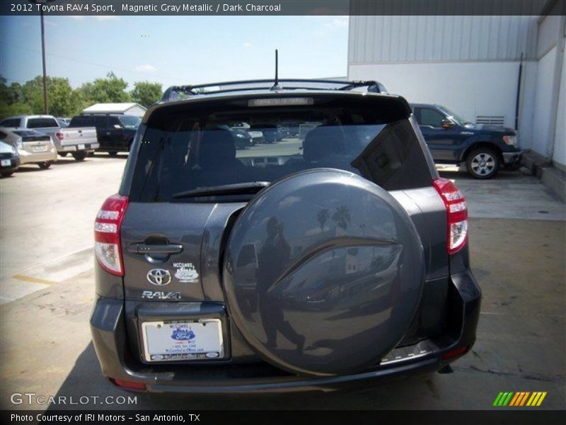 Magnetic Gray Metallic / Dark Charcoal 2012 Toyota RAV4 Sport