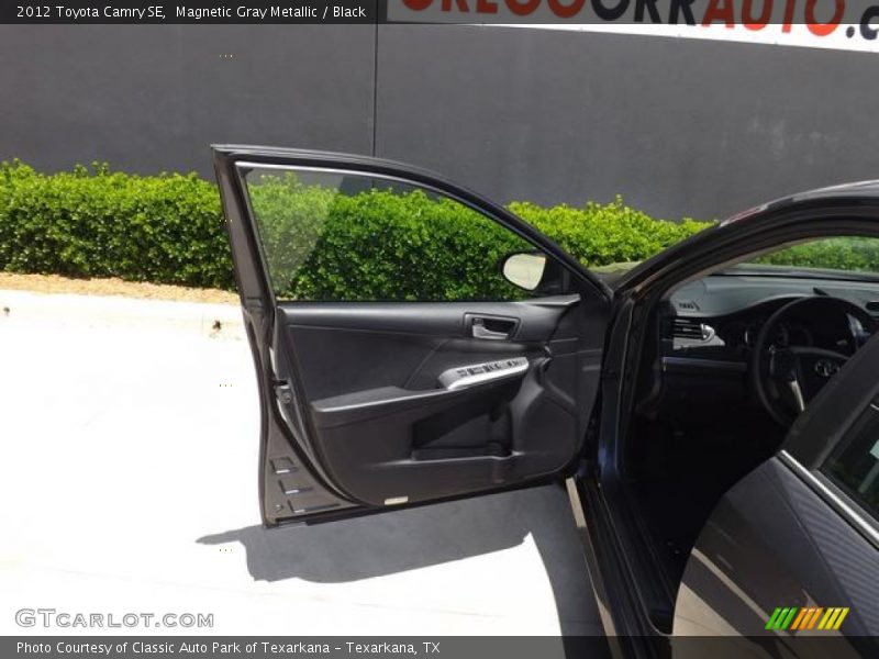Magnetic Gray Metallic / Black 2012 Toyota Camry SE