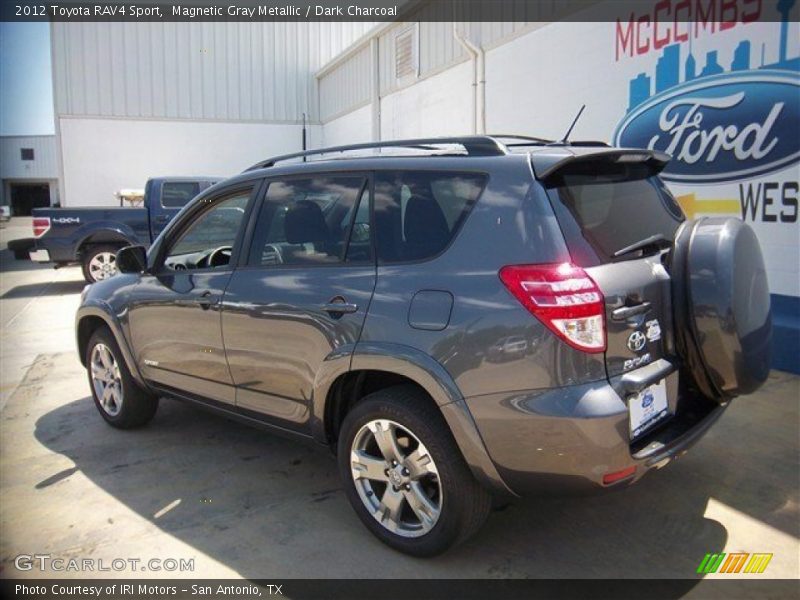 Magnetic Gray Metallic / Dark Charcoal 2012 Toyota RAV4 Sport