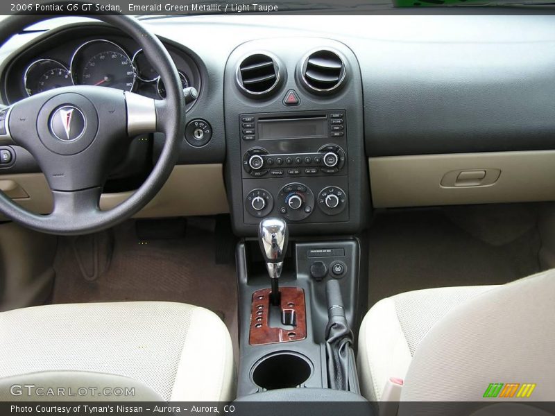 Emerald Green Metallic / Light Taupe 2006 Pontiac G6 GT Sedan