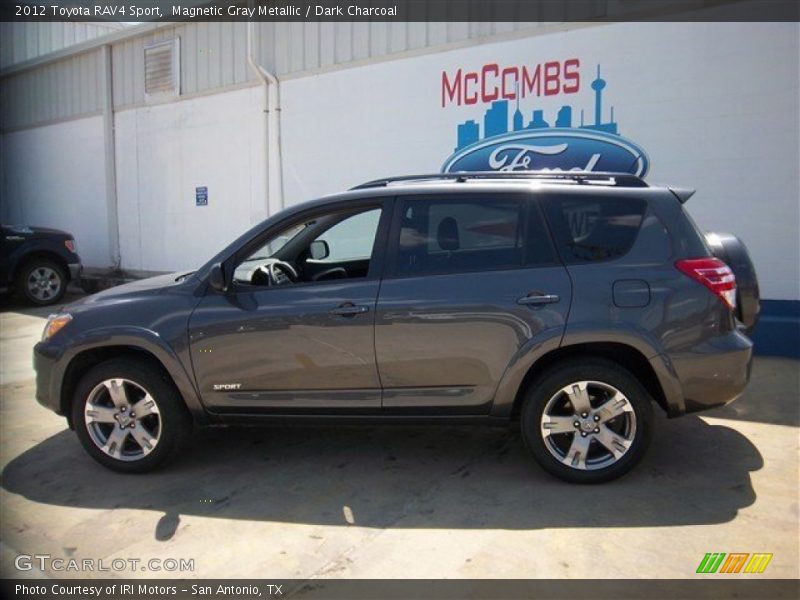 Magnetic Gray Metallic / Dark Charcoal 2012 Toyota RAV4 Sport