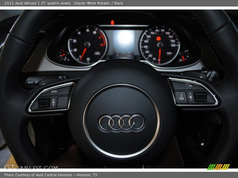 Glacier White Metallic / Black 2013 Audi Allroad 2.0T quattro Avant