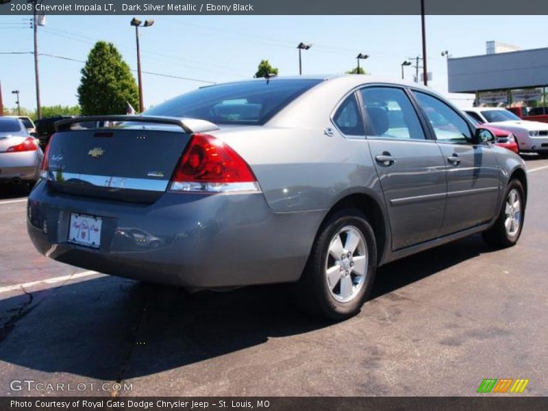 Dark Silver Metallic / Ebony Black 2008 Chevrolet Impala LT