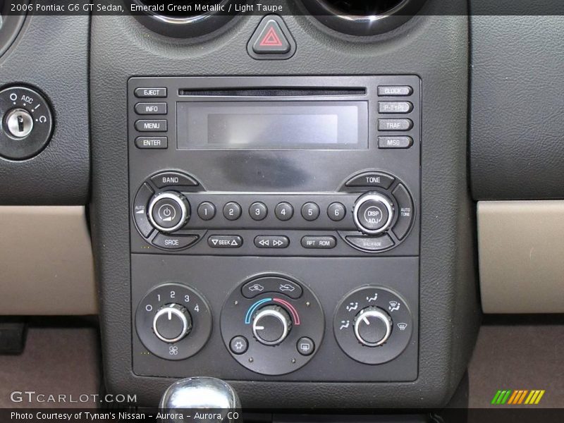 Emerald Green Metallic / Light Taupe 2006 Pontiac G6 GT Sedan