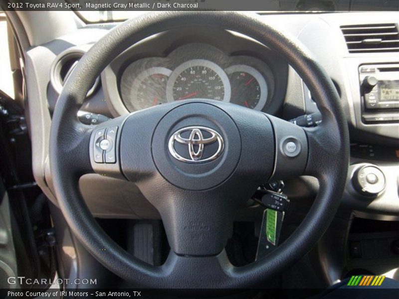 Magnetic Gray Metallic / Dark Charcoal 2012 Toyota RAV4 Sport