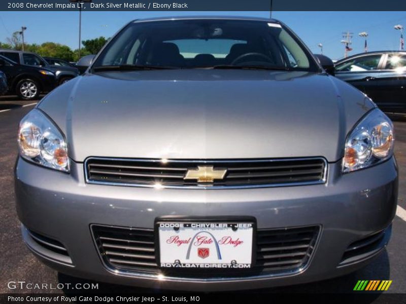 Dark Silver Metallic / Ebony Black 2008 Chevrolet Impala LT