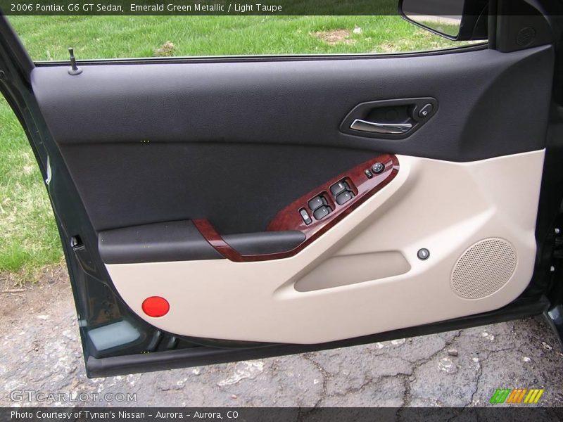 Emerald Green Metallic / Light Taupe 2006 Pontiac G6 GT Sedan
