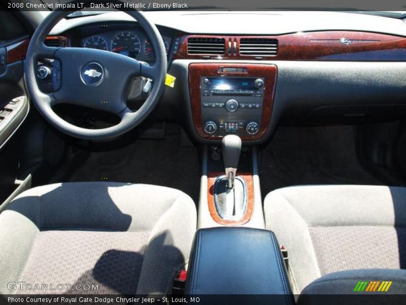 Dark Silver Metallic / Ebony Black 2008 Chevrolet Impala LT