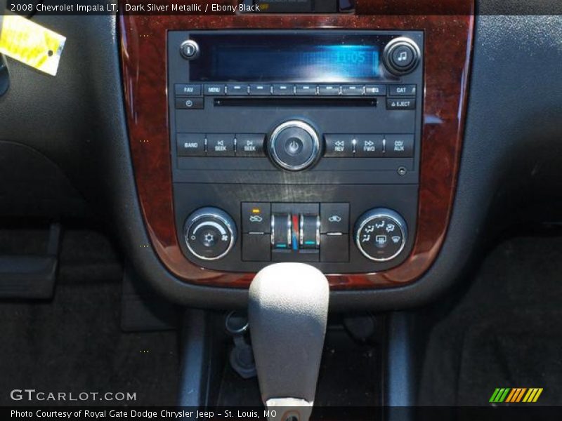 Dark Silver Metallic / Ebony Black 2008 Chevrolet Impala LT