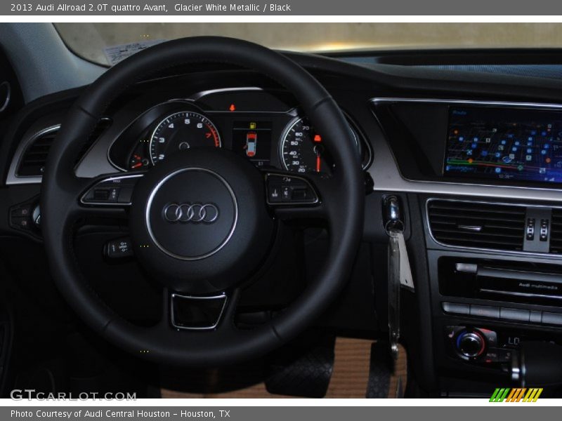 Glacier White Metallic / Black 2013 Audi Allroad 2.0T quattro Avant