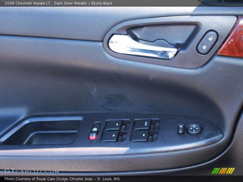 Dark Silver Metallic / Ebony Black 2008 Chevrolet Impala LT