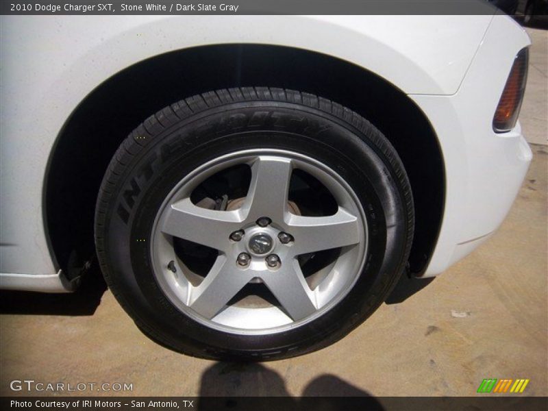 Stone White / Dark Slate Gray 2010 Dodge Charger SXT
