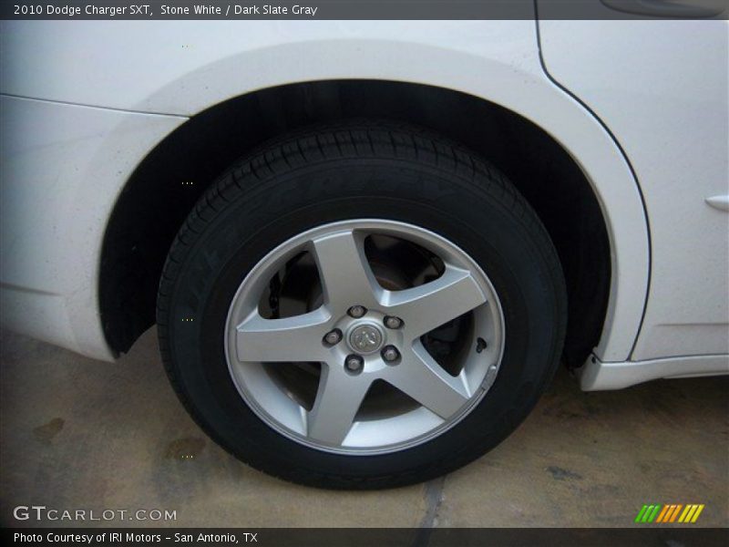 Stone White / Dark Slate Gray 2010 Dodge Charger SXT