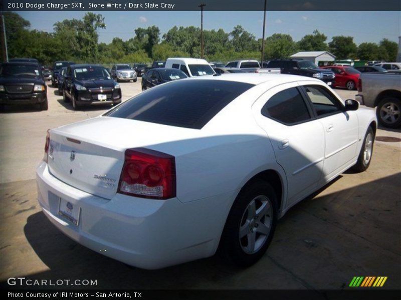 Stone White / Dark Slate Gray 2010 Dodge Charger SXT