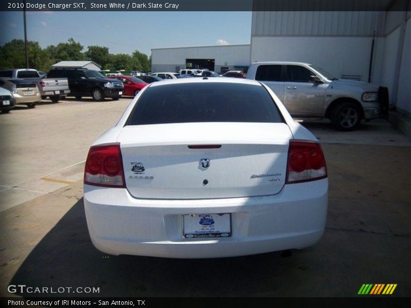 Stone White / Dark Slate Gray 2010 Dodge Charger SXT
