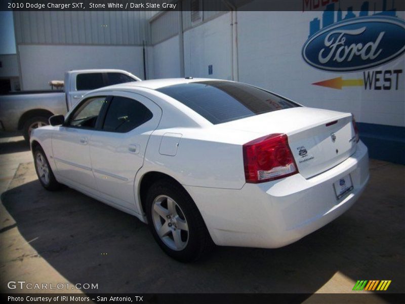 Stone White / Dark Slate Gray 2010 Dodge Charger SXT