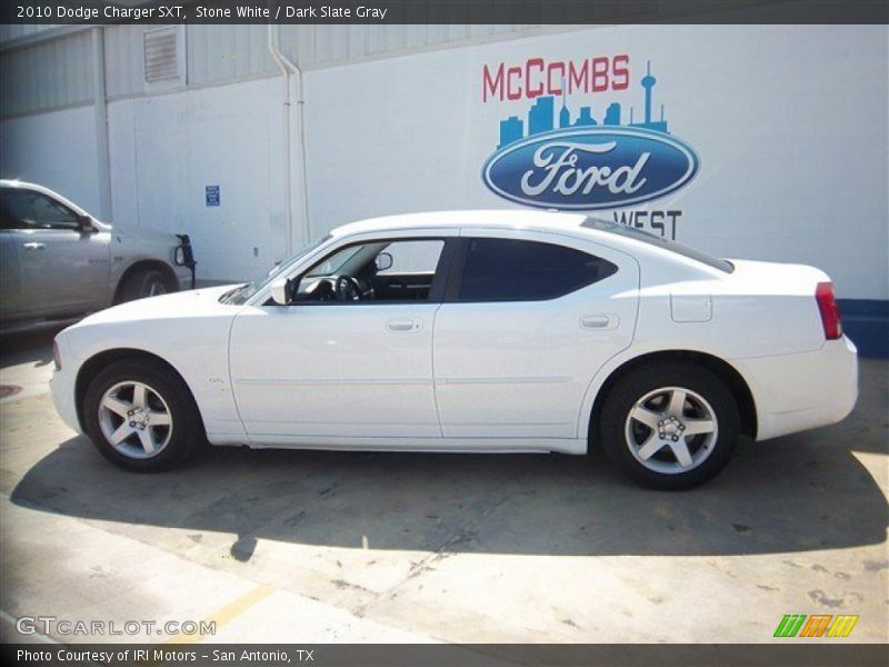 Stone White / Dark Slate Gray 2010 Dodge Charger SXT