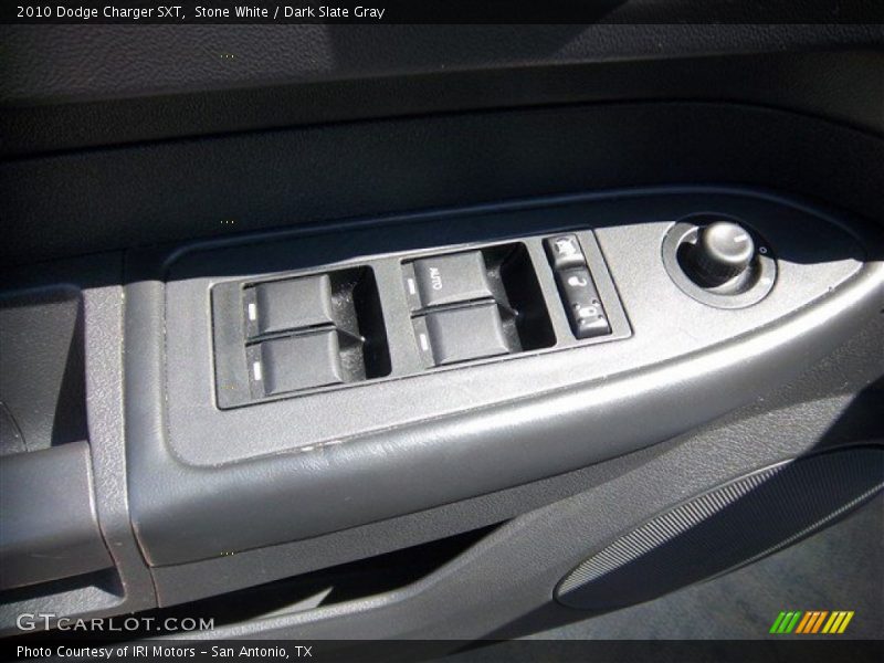 Stone White / Dark Slate Gray 2010 Dodge Charger SXT