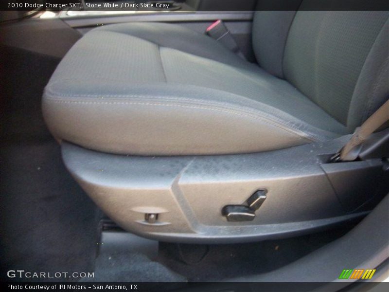 Stone White / Dark Slate Gray 2010 Dodge Charger SXT