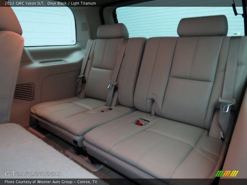 Rear Seat of 2013 Yukon SLT