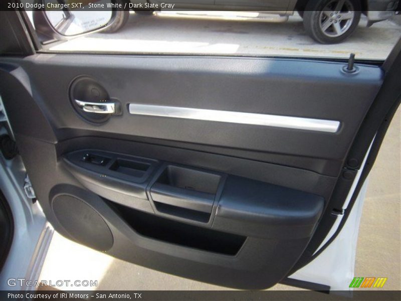 Stone White / Dark Slate Gray 2010 Dodge Charger SXT