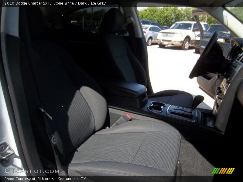 Stone White / Dark Slate Gray 2010 Dodge Charger SXT