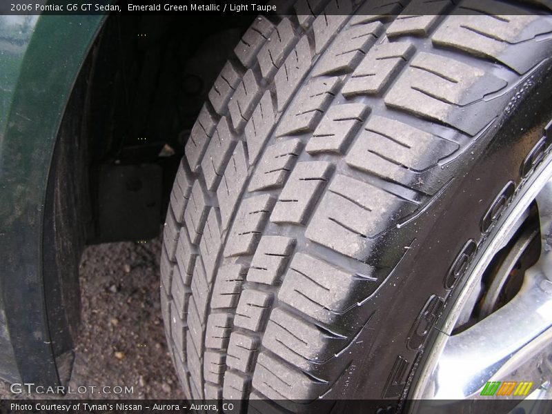 Emerald Green Metallic / Light Taupe 2006 Pontiac G6 GT Sedan