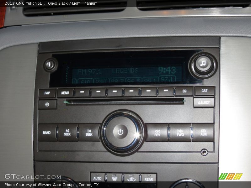 Audio System of 2013 Yukon SLT