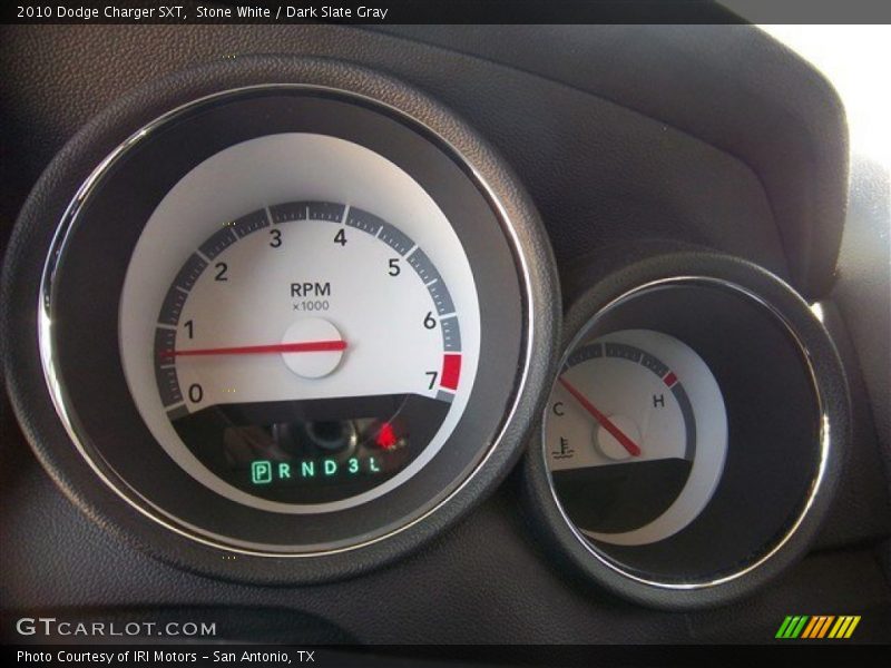 Stone White / Dark Slate Gray 2010 Dodge Charger SXT