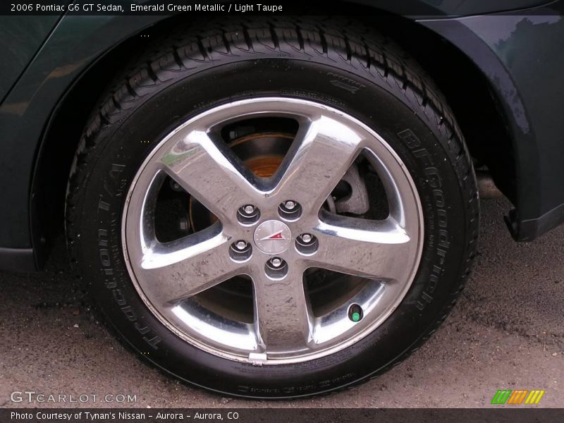 Emerald Green Metallic / Light Taupe 2006 Pontiac G6 GT Sedan