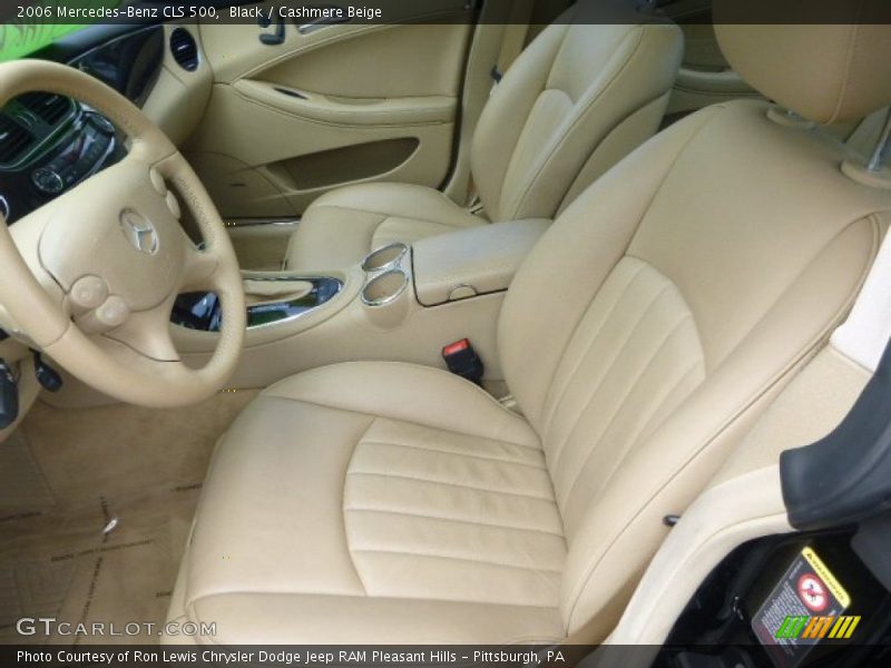  2006 CLS 500 Cashmere Beige Interior