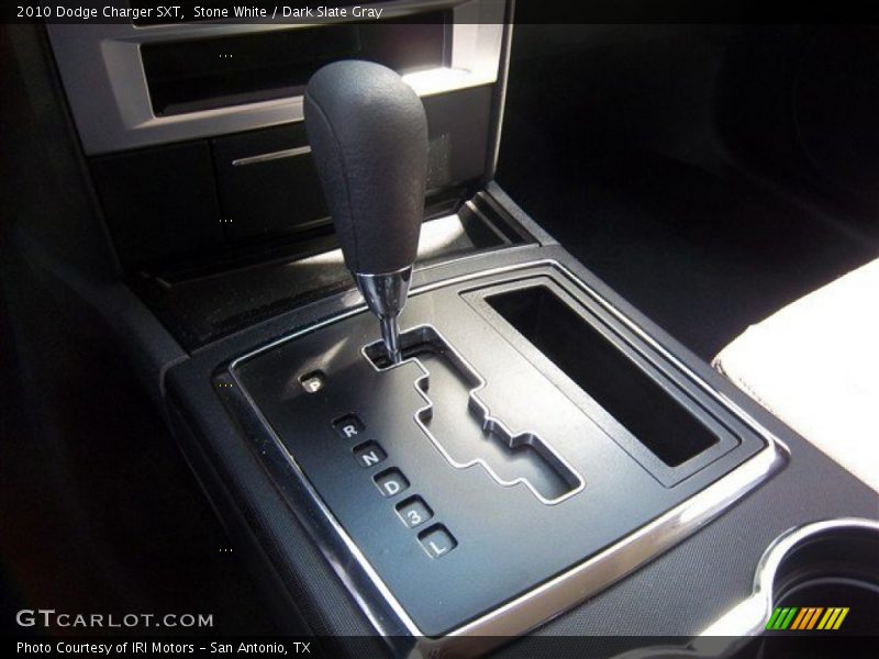 Stone White / Dark Slate Gray 2010 Dodge Charger SXT