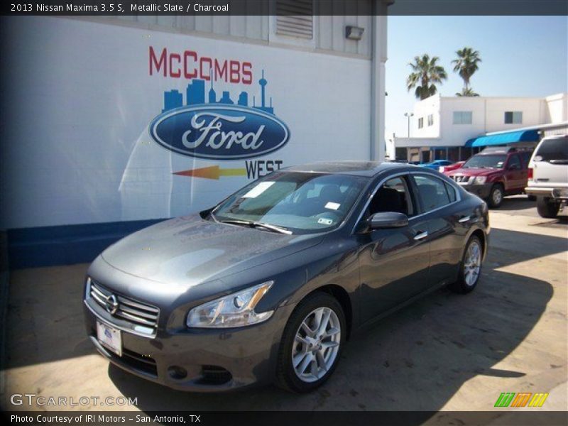 Metallic Slate / Charcoal 2013 Nissan Maxima 3.5 S