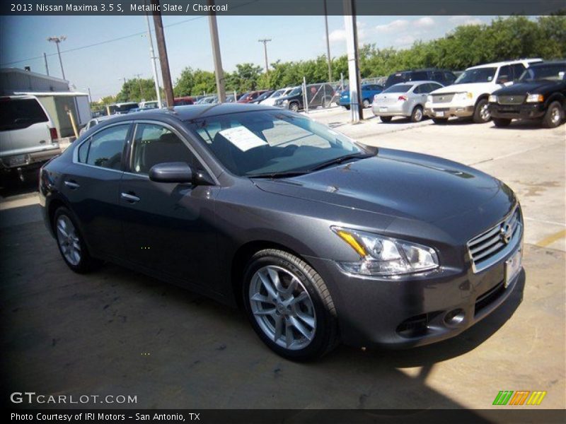 Metallic Slate / Charcoal 2013 Nissan Maxima 3.5 S