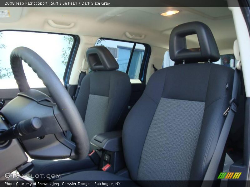 Surf Blue Pearl / Dark Slate Gray 2008 Jeep Patriot Sport