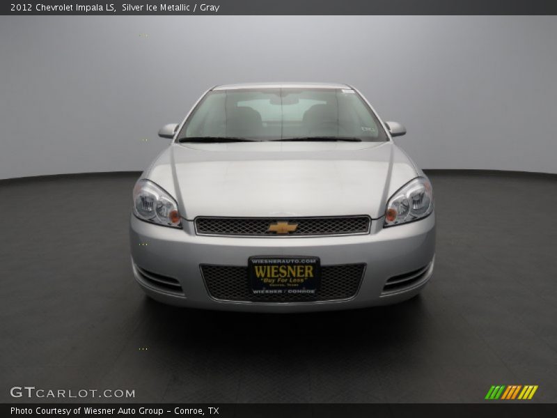 Silver Ice Metallic / Gray 2012 Chevrolet Impala LS